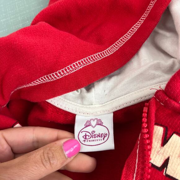 Y2K Disney Princess Snow White Hoodie Sweatshirt 5T - Picture 5 of 9